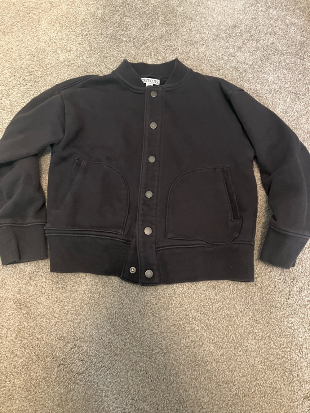 Crewcuts Black Kids Jean-Style Jacket